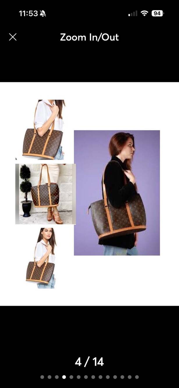 Louis Vuitton Monogram Babylon Tote Bag - Picture 10 of 11